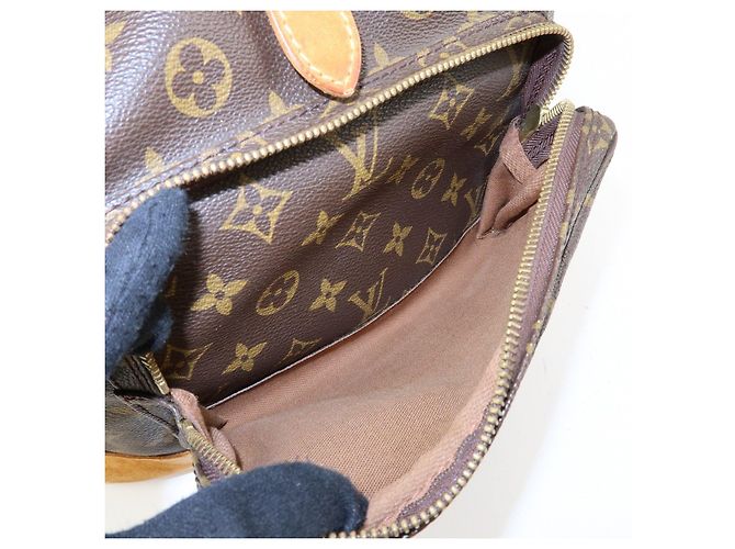Zaino Louis Vuitton Monogram Montsouris GM Brown M51135 - vista 14