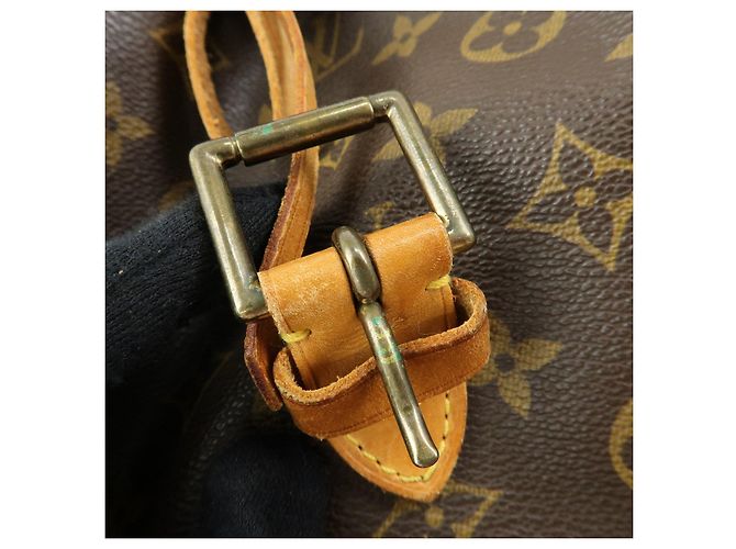 Zaino Louis Vuitton Monogram Montsouris GM Brown M51135 - vista 17