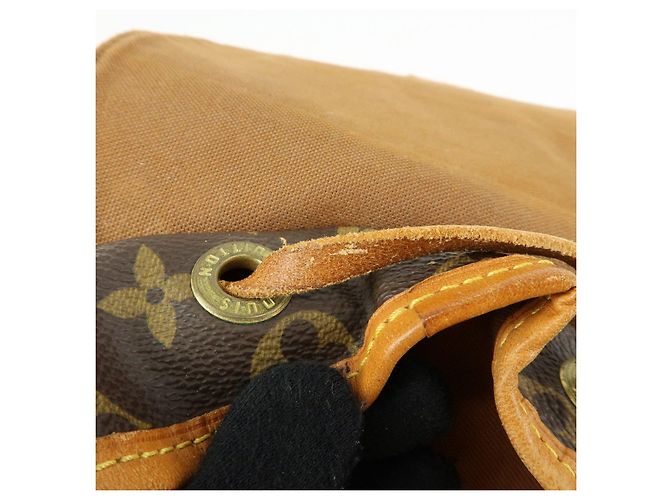 Zaino Louis Vuitton Monogram Montsouris GM Brown M51135 - vista 18