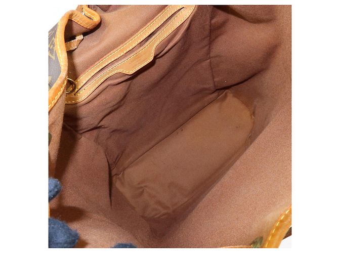 Zaino Louis Vuitton Monogram Montsouris GM Brown M51135 - vista 20