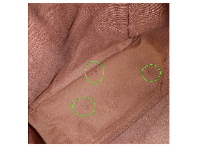 Zaino Louis Vuitton Monogram Montsouris GM Brown M51135 - vista 21