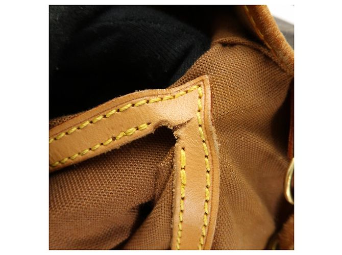 Zaino Louis Vuitton Monogram Montsouris GM Brown M51135 - vista 22