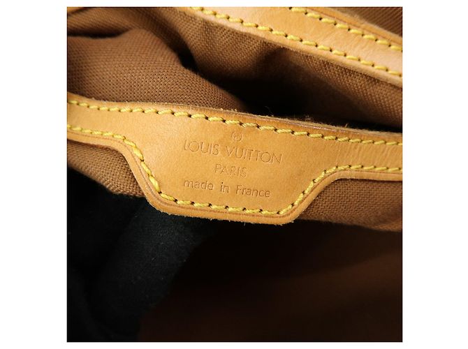 Zaino Louis Vuitton Monogram Montsouris GM Brown M51135 - vista 23