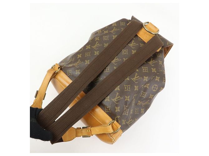Zaino Louis Vuitton Monogram Montsouris GM Brown M51135 - vista 6