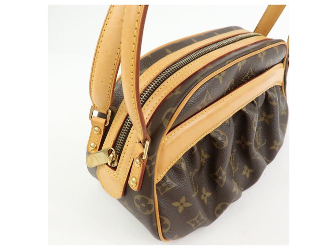 Louis Vuitton Monogram Clara Hand Bag Shoulder Bag Brown M40057 - vista 14
