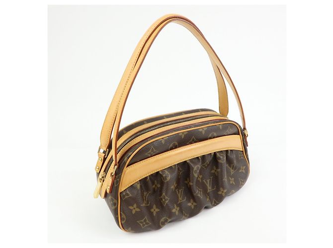 Louis Vuitton Monogram Clara Hand Bag Shoulder Bag Brown M40057 - vista 4