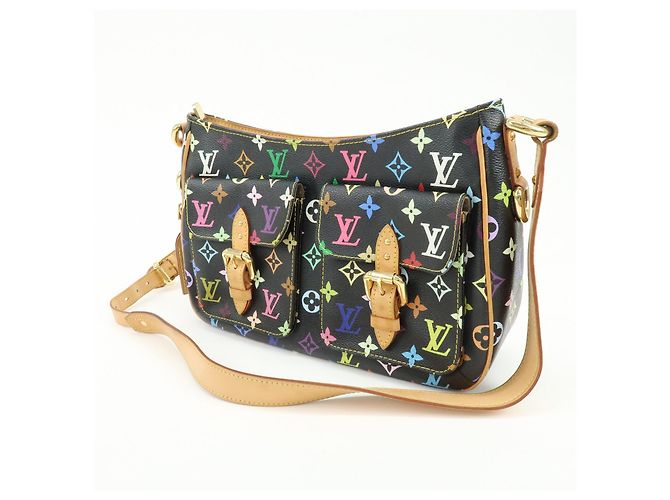 Louis Vuitton Monogram Multicolor Lodge GM Shoulder Bag M40052 - vista 3