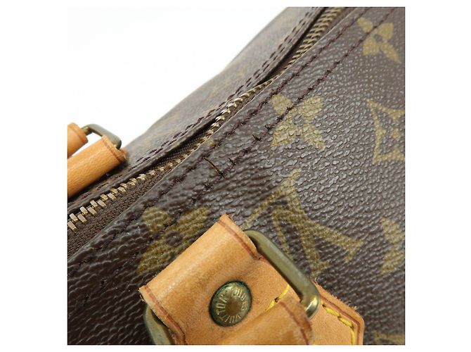 Borsa a Mano Louis Vuitton Monogram Speedy 40 Borsa Boston Marrone M41522 - vista 19