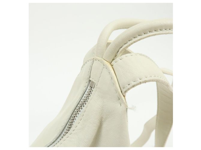LOEWE Anton Leder-Rucksack Ivory - Ansicht 15