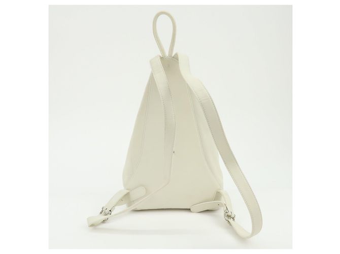 LOEWE Anton Leder-Rucksack Ivory - Ansicht 2