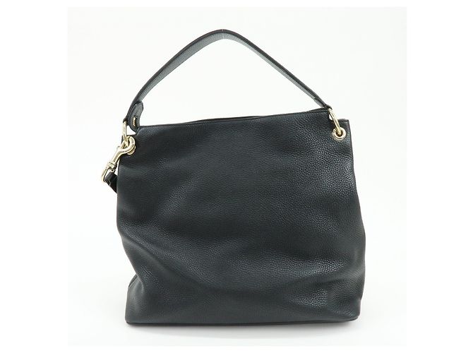 Borsa a mano e a tracolla 2Way GUCCI SOHO Interlocking G in pelle Nera 536194 - vista 2