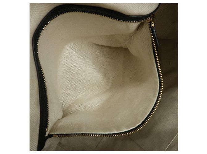Borsa a mano e a tracolla 2Way GUCCI SOHO Interlocking G in pelle Nera 536194 - vista 20