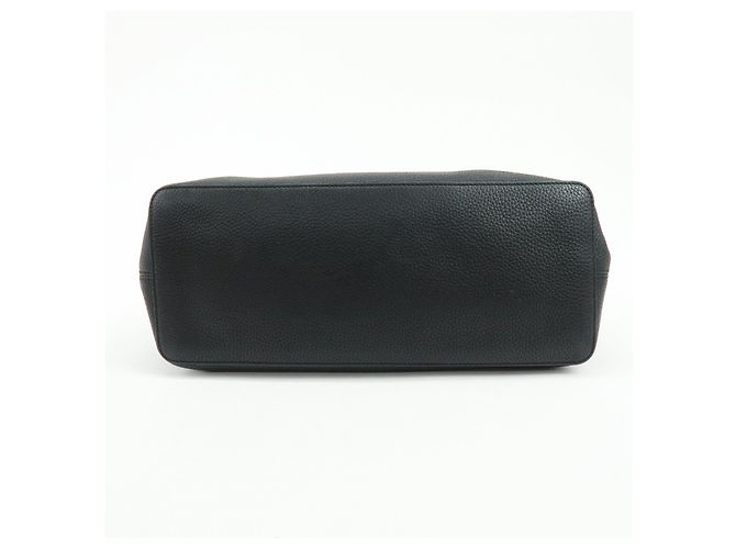 Borsa a mano e a tracolla 2Way GUCCI SOHO Interlocking G in pelle Nera 536194 - vista 5