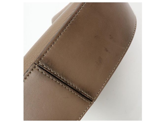 TOD'S Borsa a tracolla e borsa a mano Oboe in pelle Taupe Brown - vista 17