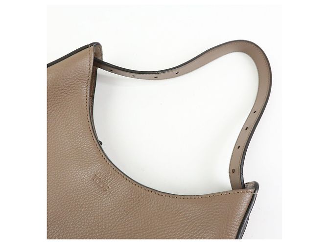TOD'S Borsa a tracolla e borsa a mano Oboe in pelle Taupe Brown - vista 6