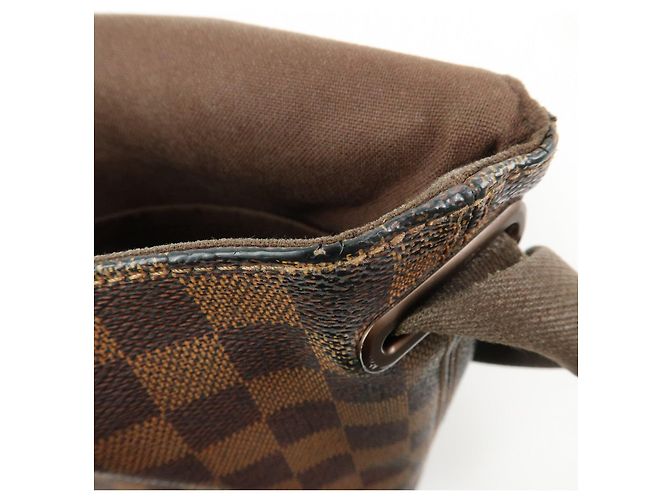 Borsa Messenger Louis Vuitton Damier Ebene Brooklyn Brown N51211 - vista 18