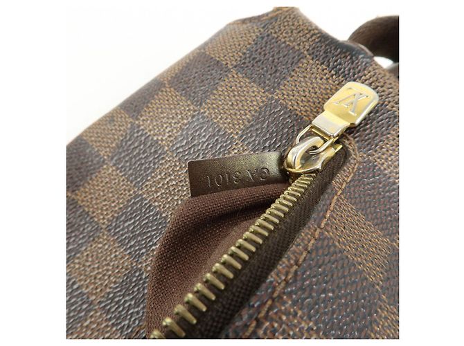 Borsa Messenger Louis Vuitton Damier Ebene Brooklyn Brown N51211 - vista 24
