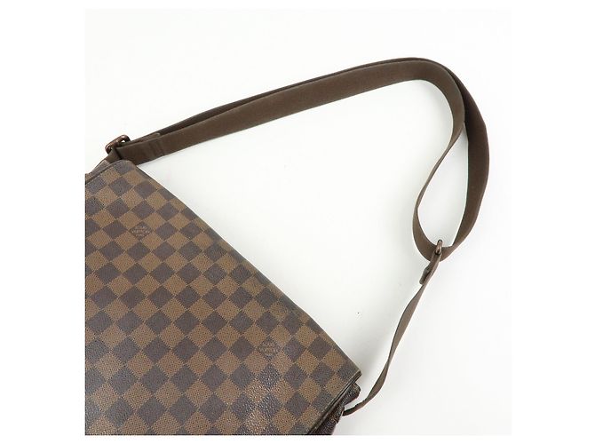 Borsa Messenger Louis Vuitton Damier Ebene Brooklyn Brown N51211 - vista 6