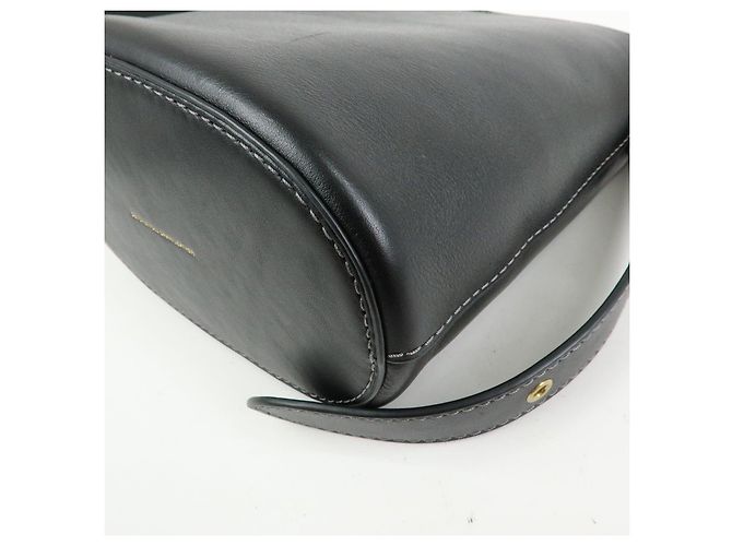 COACH Bleecker Bucket 21 Borsa a tracolla in pelle Borsa crossbody Nera - vista 10