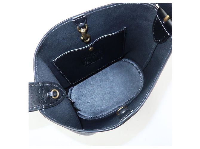 COACH Bleecker Bucket 21 Borsa a tracolla in pelle Borsa crossbody Nera - vista 19