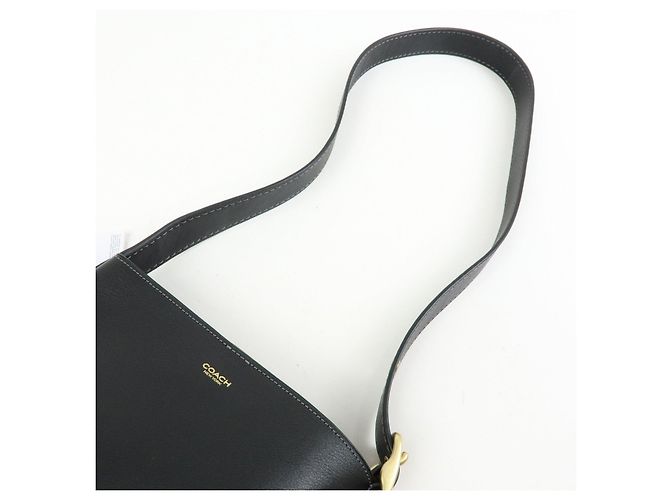 COACH Bleecker Bucket 21 Borsa a tracolla in pelle Borsa crossbody Nera - vista 6