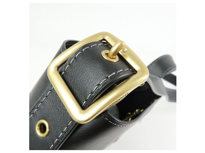 COACH Bleecker Bucket 21 Borsa a tracolla in pelle Borsa crossbody Nera - vista 8
