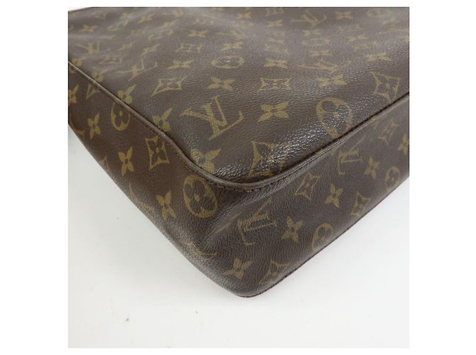 Borsa a tracolla Louis Vuitton Monogram Looping GM Marrone M51145 - vista 11