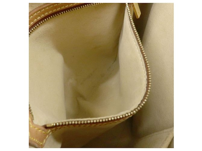 Borsa a tracolla Louis Vuitton Monogram Looping GM Marrone M51145 - vista 18