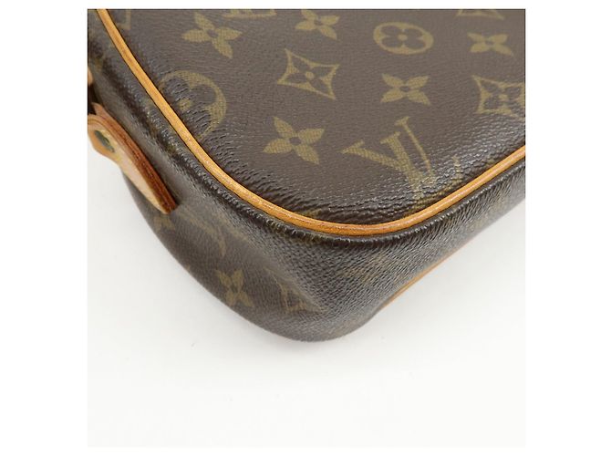 Borsa a tracolla Louis Vuitton Monogram Blois Brown M51221 - vista 11