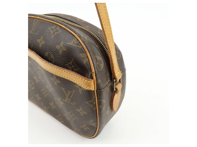 Borsa a tracolla Louis Vuitton Monogram Blois Brown M51221 - vista 14