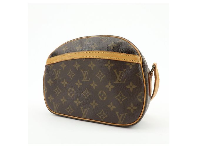 Borsa a tracolla Louis Vuitton Monogram Blois Brown M51221 - vista 3