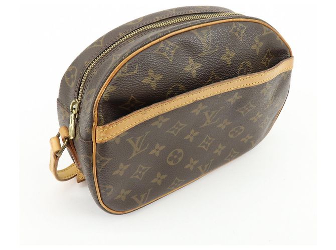 Borsa a tracolla Louis Vuitton Monogram Blois Brown M51221 - vista 4