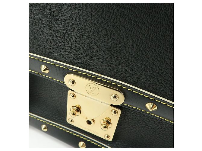 Borsa a tracolla Louis Vuitton Talentueux Suhali Leather Studs Noir M91820 - vista 14