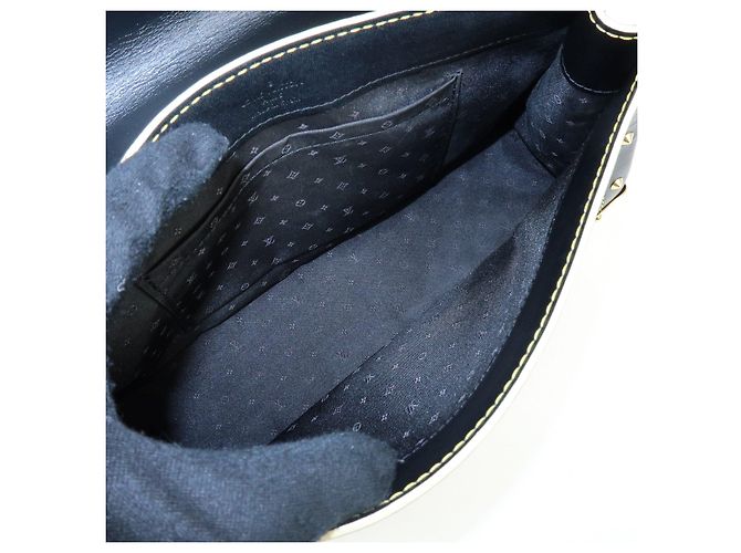 Borsa a tracolla Louis Vuitton Talentueux Suhali Leather Studs Noir M91820 - vista 20