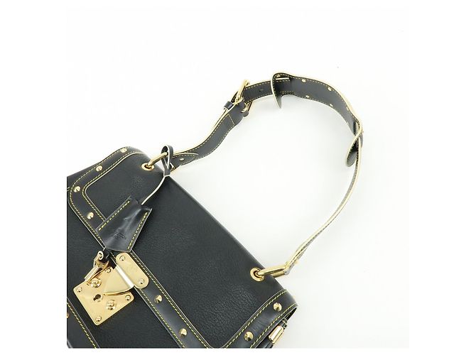 Borsa a tracolla Louis Vuitton Talentueux Suhali Leather Studs Noir M91820 - vista 6