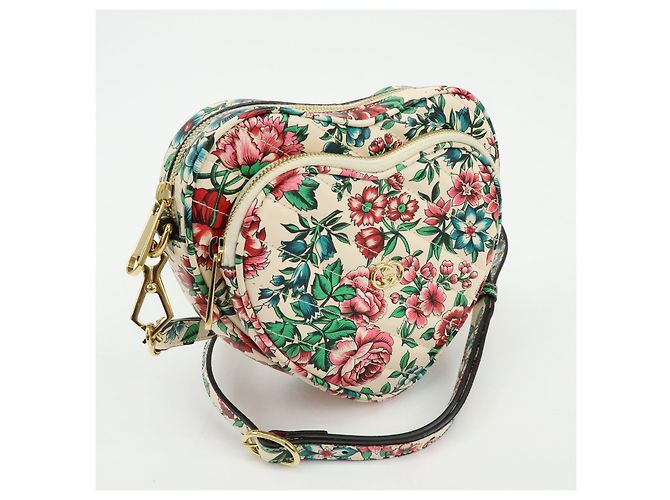 Borsa a tracolla GUCCI Interlocking G Heart Flower China Exclusive 740355 - vista 4