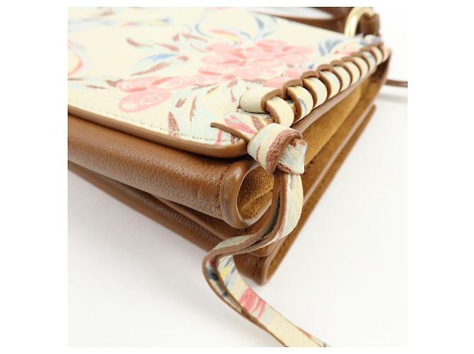 Chloé Chloe See By Chloe TILDA Borsa a tracolla 2Way in pelle e camoscio Off White - vista 13