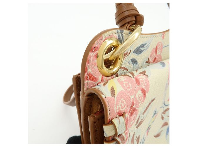 Chloé Chloe See By Chloe TILDA Borsa a tracolla 2Way in pelle e camoscio Off White - vista 15