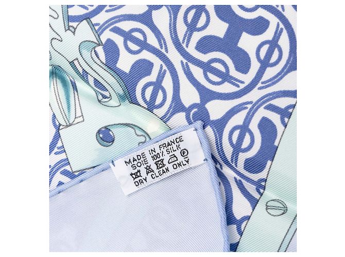 Hermès Foulard Hermes Carre 90 Mors et Gourmettes - vista 4
