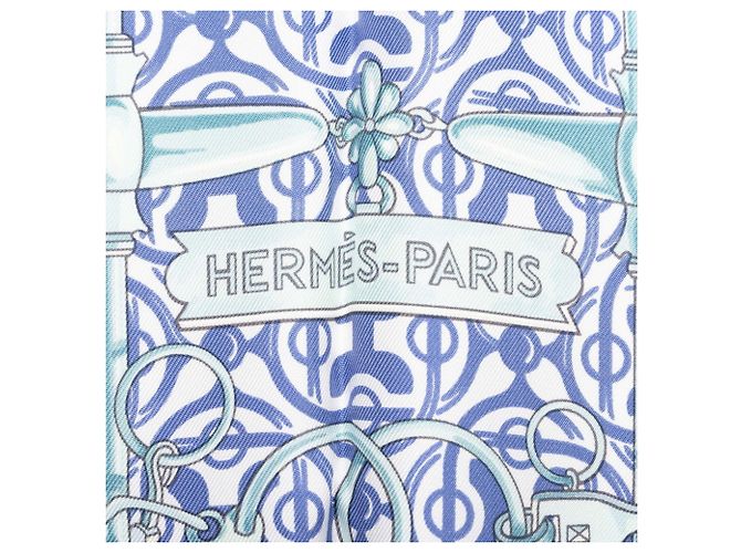 Hermès Foulard Hermes Carre 90 Mors et Gourmettes - vista 5