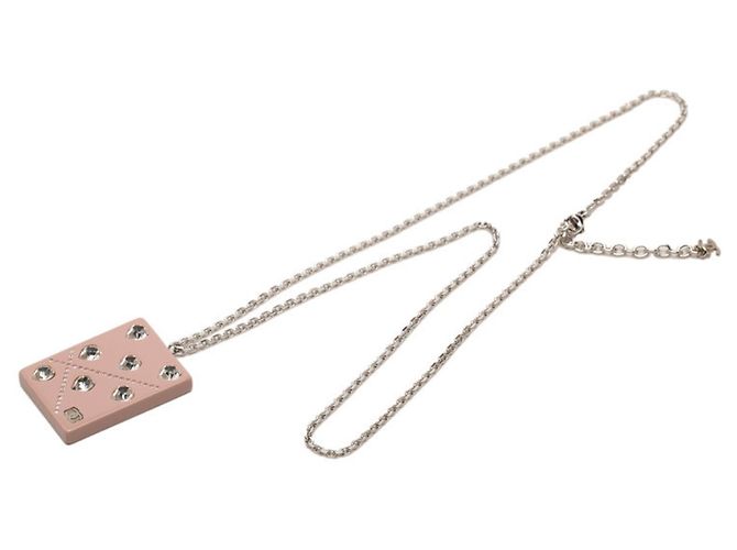 Collana con ciondolo Chanel Coco Mark Chain - vista 3