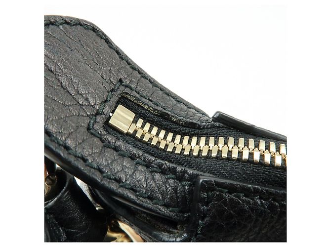 Borsa 2Way GUCCI SOHO Interlocking G in pelle Borsa a tracolla Nera 408825 - vista 19