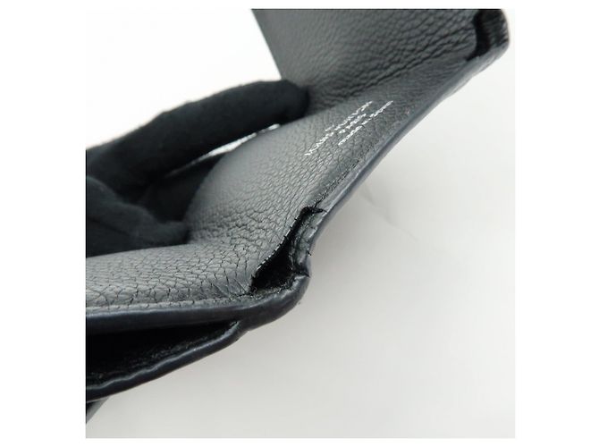 Louis Vuitton Portefeuille Lock Mini Compact Wallet Noir M63921 - vista 21