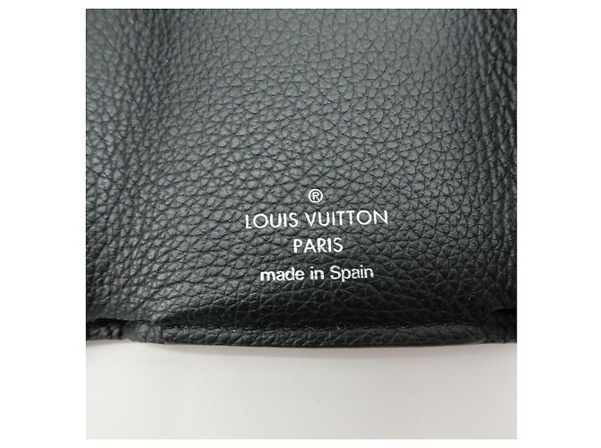 Louis Vuitton Portefeuille Lock Mini Compact Wallet Noir M63921 - vista 23
