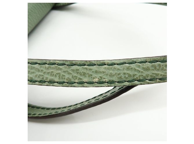 Borsa a mano e a tracolla TOD'S in pelle goffrata e suede Verde Salvia - vista 7