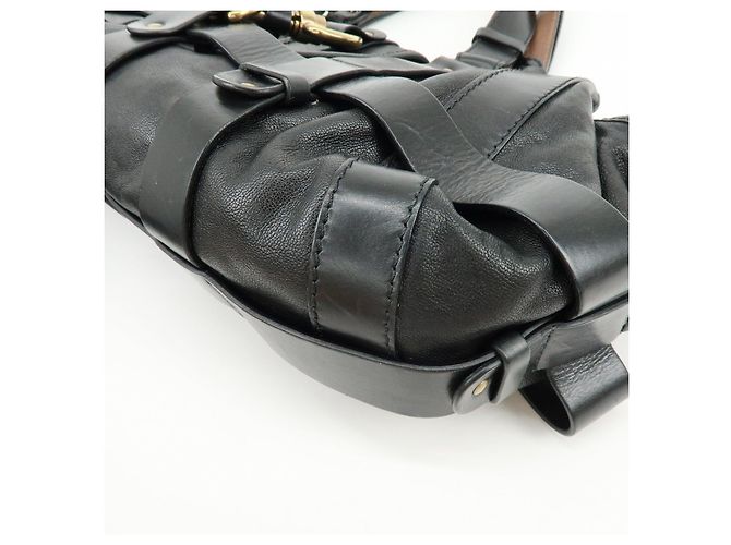 Chloé Borsa a tracolla Chloe Kerala in pelle Borsa a mano Borsa Satchel Nera - vista 11