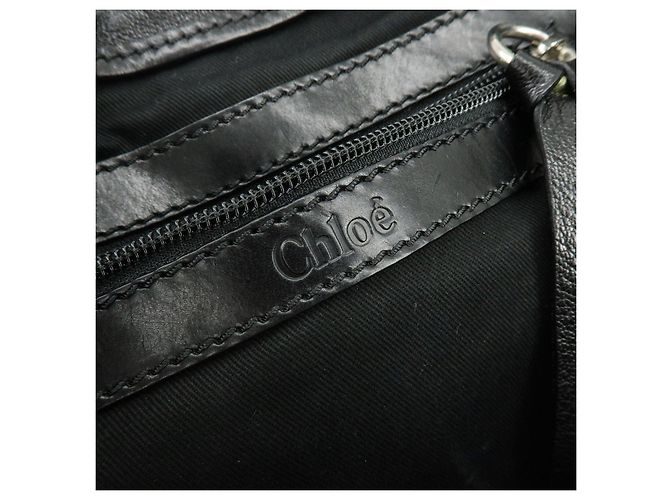 Chloé Borsa a tracolla Chloe Kerala in pelle Borsa a mano Borsa Satchel Nera - vista 22