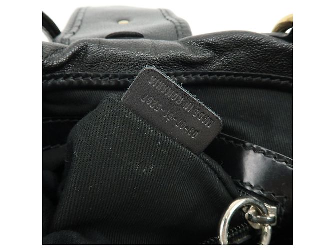 Chloé Borsa a tracolla Chloe Kerala in pelle Borsa a mano Borsa Satchel Nera - vista 23