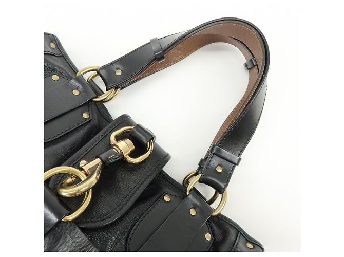 Chloé Borsa a tracolla Chloe Kerala in pelle Borsa a mano Borsa Satchel Nera - vista 6