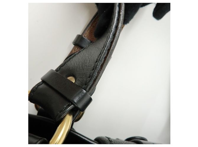 Chloé Borsa a tracolla Chloe Kerala in pelle Borsa a mano Borsa Satchel Nera - vista 8